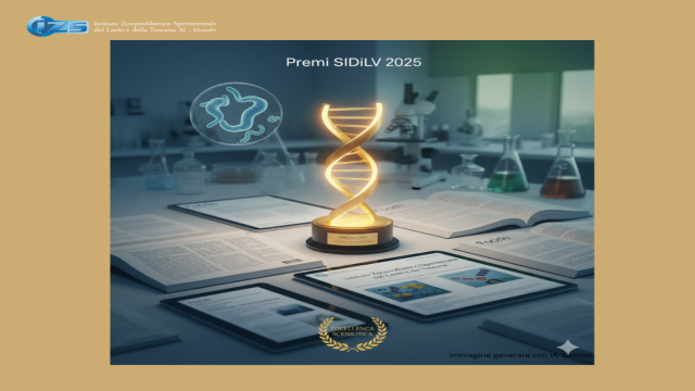 Premi SIDiLV 2025: Ricerca IZSLT premiata con il riconoscimento “Gold” Premi SIDiLV 2025: Ricerca IZSLT premiata con il riconoscimento “Gold”